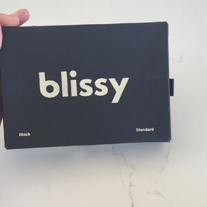 Blissy Black Standard Pillowcase